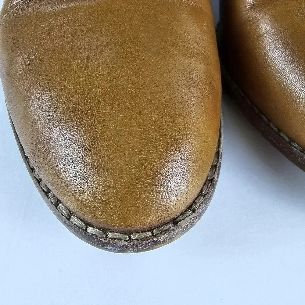 Madewell Regan pull on boot in Saddle brown Booties Short Heeled - Picture 4 of 14